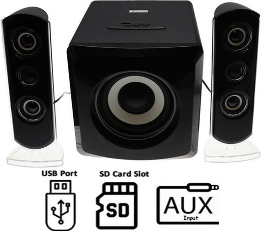 AudioMate 2 Channel and Subwoofer Stereo Speaker