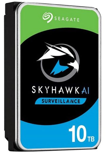 Seagate SkyHawk AI 10TB Surveillance Hard Drive - Hard Drives/Storage