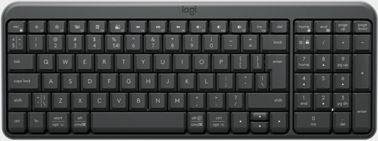 Logitech K250 Bluetooth Graphite Wireless Keyboard - Keyboards and Mice