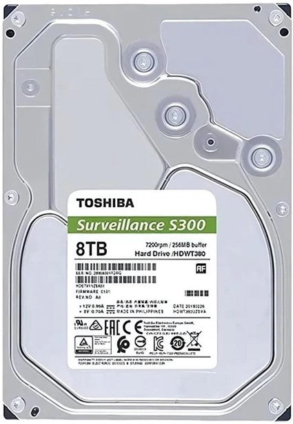 Toshiba S300 3.5 Inch Surveillance SATA Hard