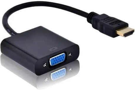 UniQue HDTV To VGA Adapter Cable Black