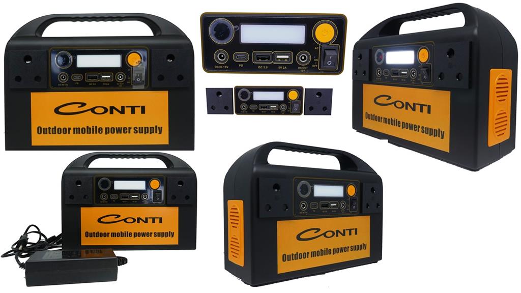 Solarix Conti 300W Portable Carry Case Power - Renewable Power Solutions