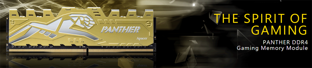 Apacer Panther 8GB DDR4 3000MHz Gaming Memory - Computer Memory