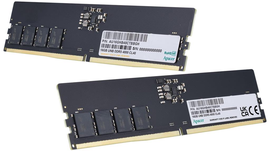 Apacer 16GB DDR5 4800MHZ Desktop Memory - Computer Memory