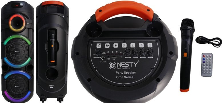 Nesty BM103 Orbit Portable Karaoke Bluetooth - Speakers & Audio