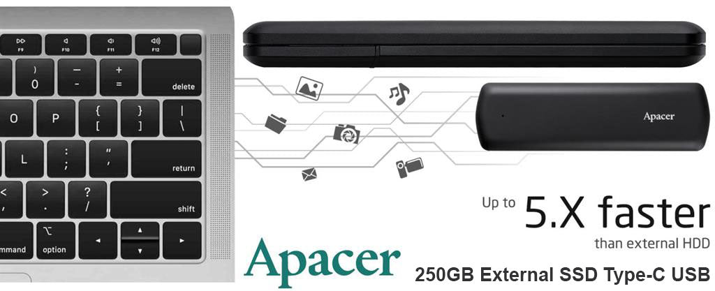 Apacer AS721 250GB External SSD Type - Hard Drives/Storage