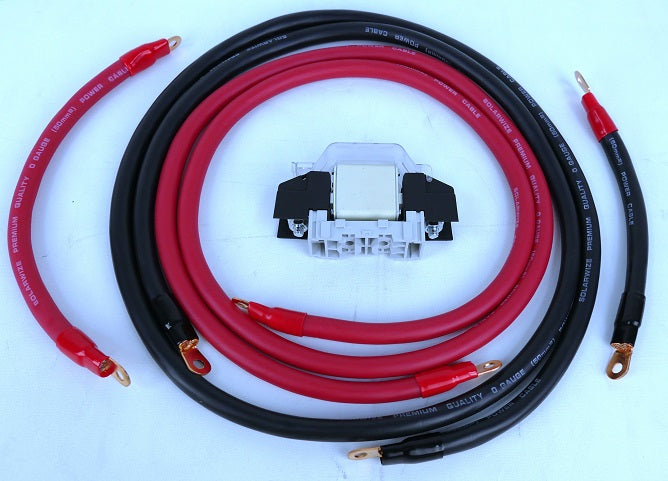 Solarix 24V Battery Connector Cable Kit - Renewable Power Solutions