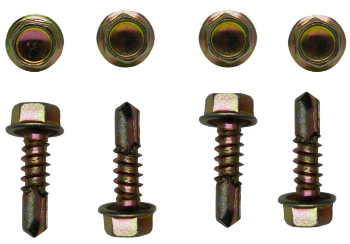Solarix Hexagon Head Self Tapping Screw Pack of 4 - Renewable Power Solutions