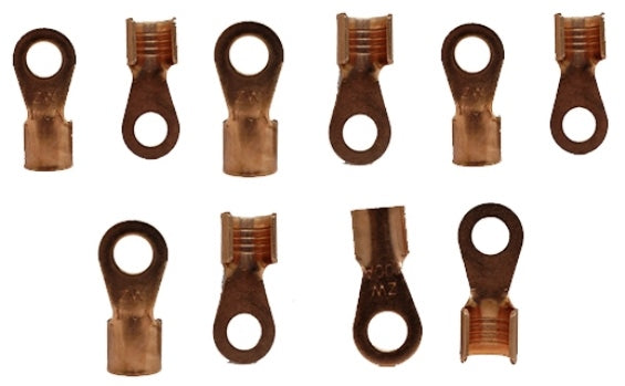 Solarix Non Insulated Copper Battery Cable Lug 25 - Renewable Power Solutions