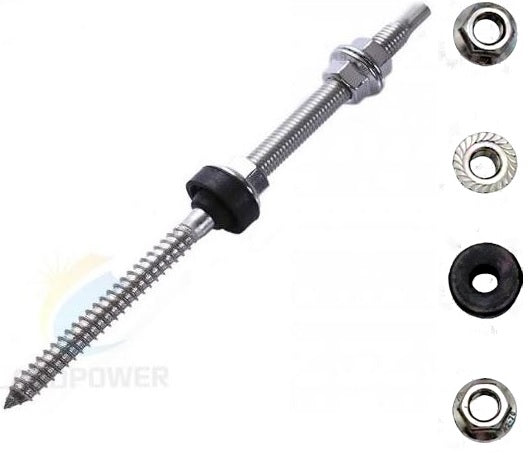Solarix IBR Hanger Bolt Screw - Renewable Power Solutions