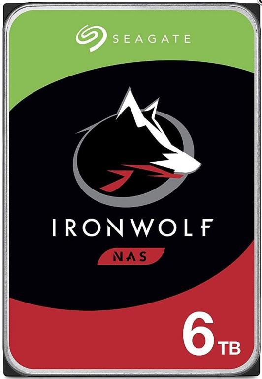 Seagate Ironwolf 6TB 3.5’’ Internal NAS Drives; - Hard Drives/Storage