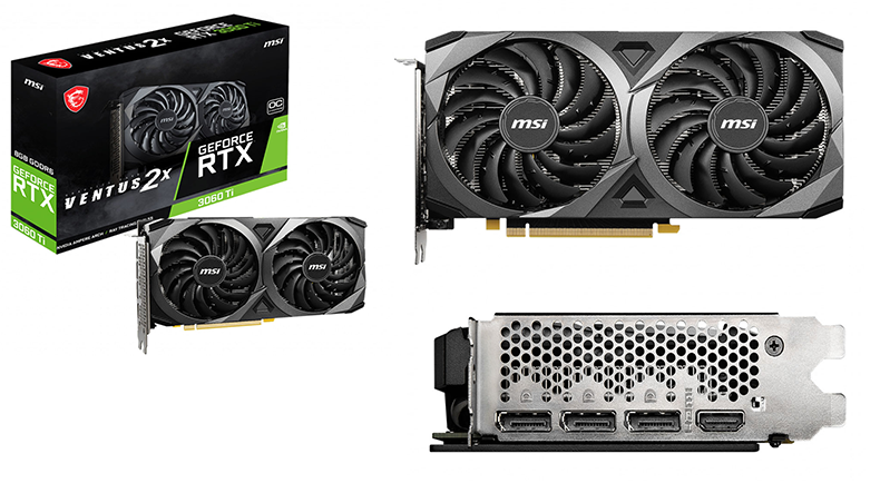 MSI Nvidia GeForce RTX 3060 Ti 8G Graphics Card - Computer Graphic Cards