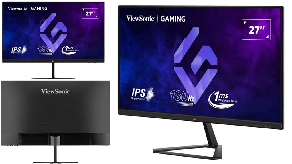 Viewsonic 27 Inch FHD IPS Gaming Monitor - Computer Monitors